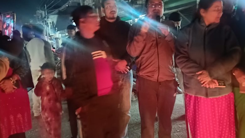 घोराहीमा सहिद दिवसको अवसरमा  दिपप्रज्वलन