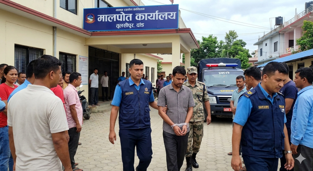 मालपोत कार्यालय तुलसीपुरबाट बिचौलिया नियन्त्रणमा