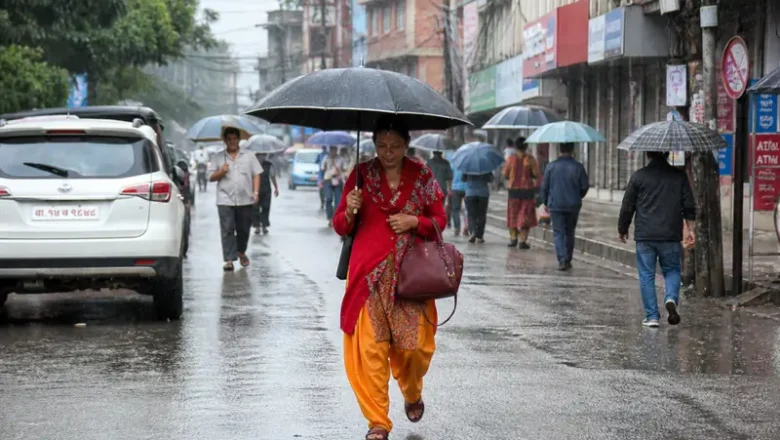 आजको मौसम: पहाडमा बदली र वर्षाको सम्भावना