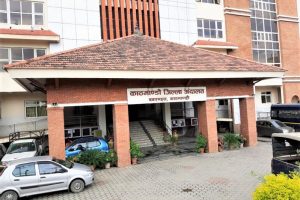 A view of Kathmandu District Court in Babarmahal, Kathmandu. Photo: Nishant Pokhrel/THT Online